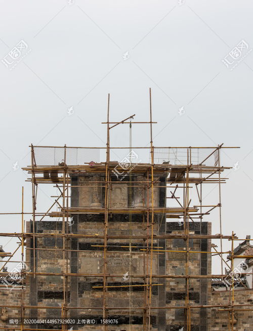 修建中的房子圖片素材下載 建筑攝影素材下的工程建設圖片素材
